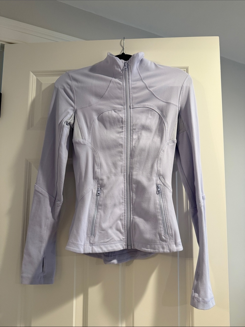lululemon athletica Light Lilac Full-Zip Bomber Jacket